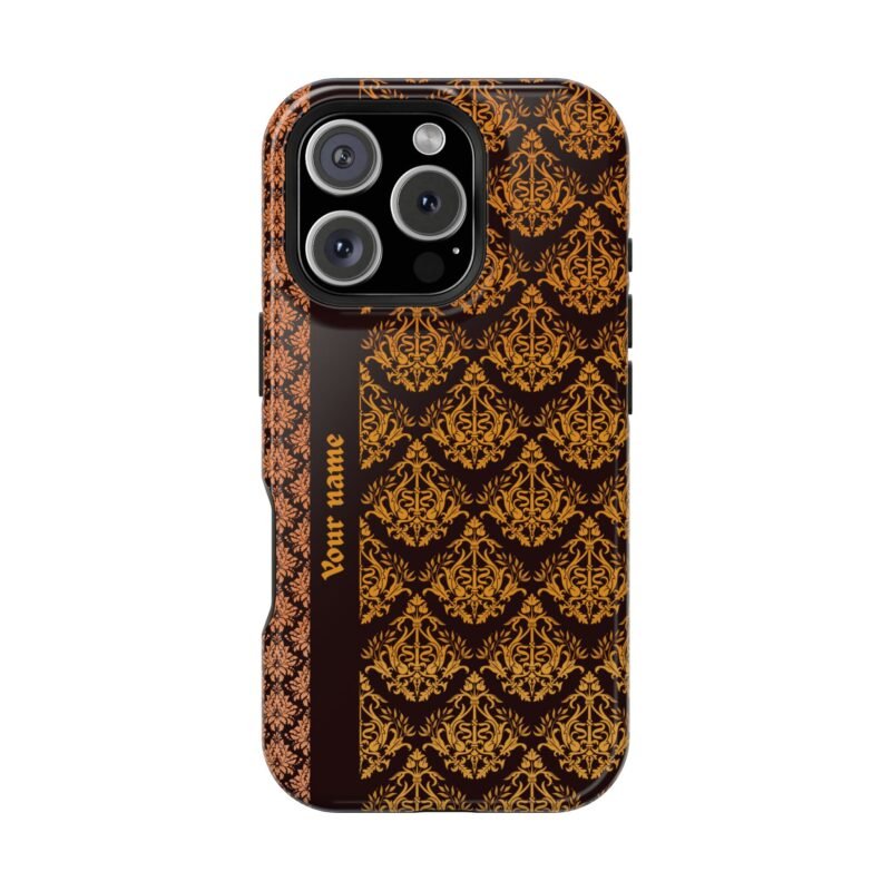 Regal Heritage – Custom Name Ornate Impact-Resistant Phone Cases