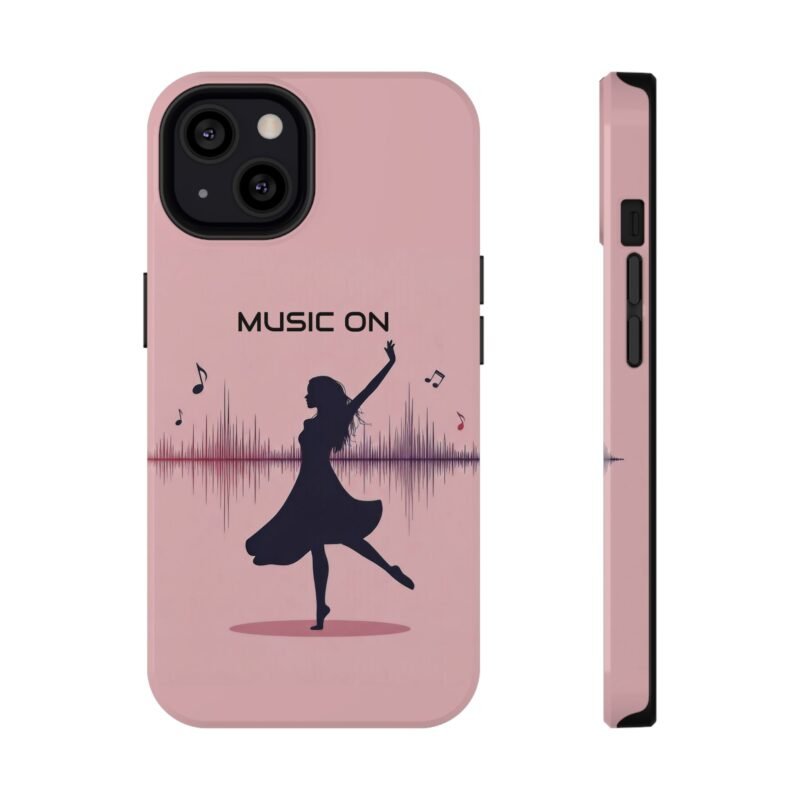 Music On – Dance Mode Silhouette Protective Phone Case