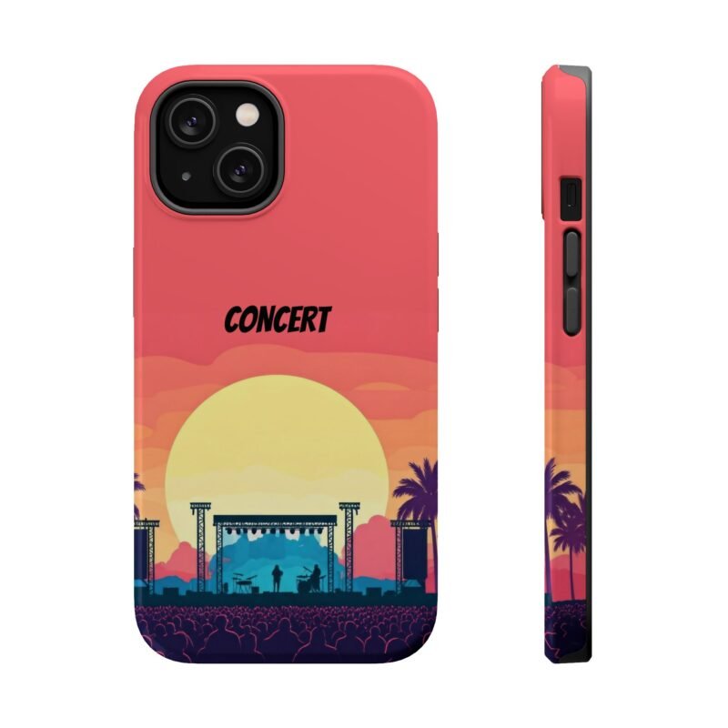 Golden Hour Vibes – Sunset Concert Magnetic Tough Phone Case