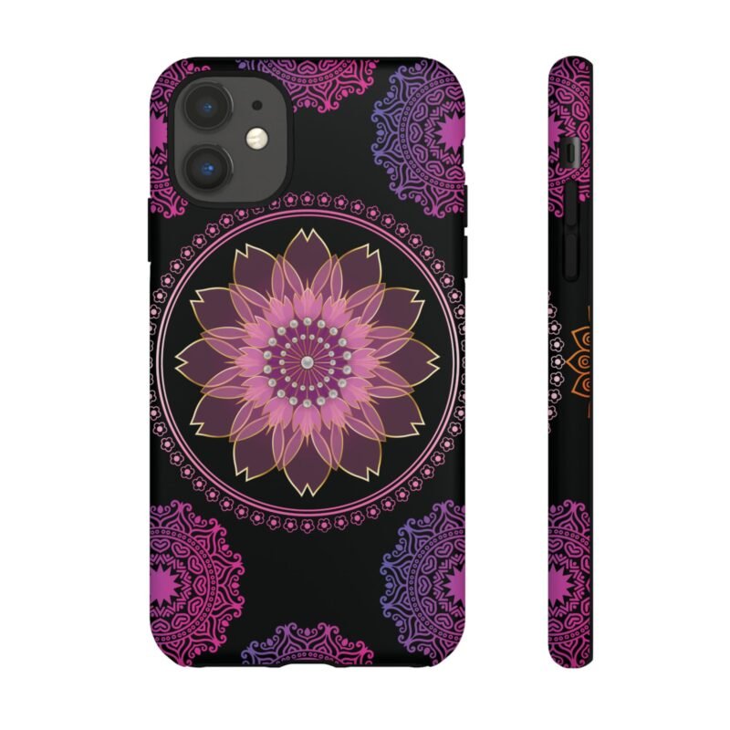 Mystic Bloom – Elegant Mandala-Inspired Protective Phone Case