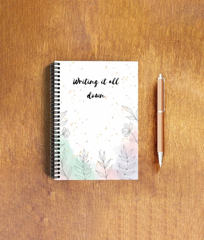 Writing It All Down NotePad